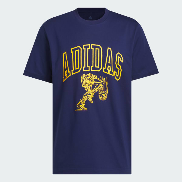 Azul Camiseta Gráfico Collegiate Arch