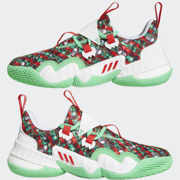 Green Trae Young 1 Christmas Shoes LVM07