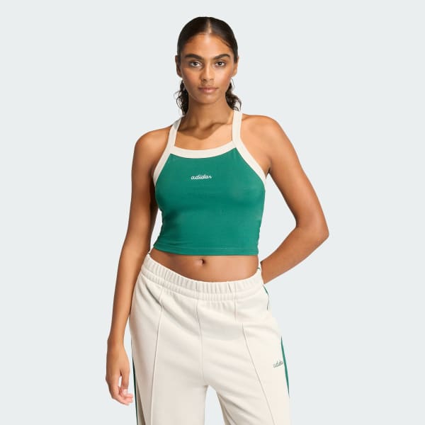 Verde Musculosa Graphic Seasonal Essentials Colorpop Bordada