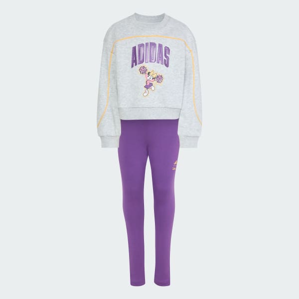 Gris CONJUNTO DE JOGGERS ADIDAS DISNEY MINNIE MOUSE