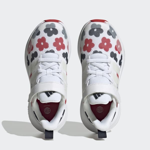 blanc Chaussure à lacets élastiques et scratch Fortarun 2.0 Cloudfoam