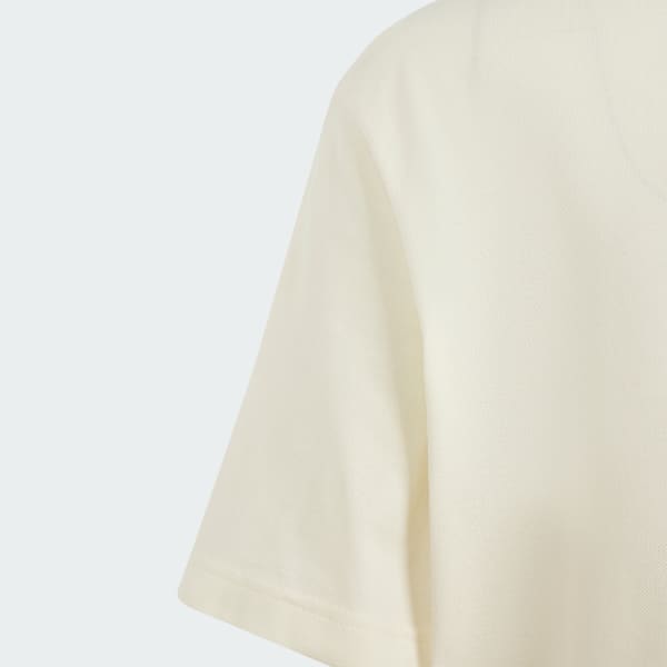 Bege T-shirt em Piqué Future Icons