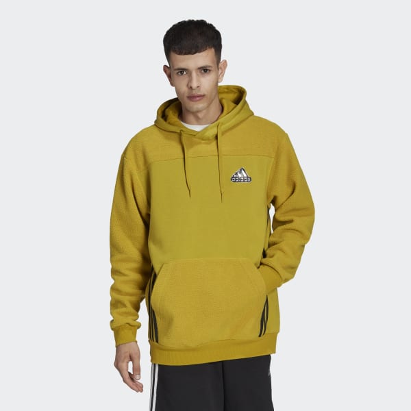 zelená Mikina s kapucňou Essentials Holiday Pack Sherpa