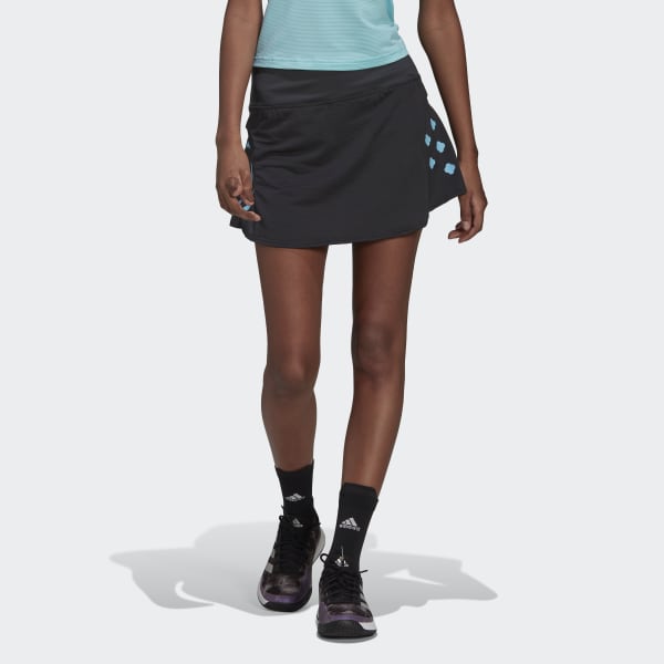 Grey Paris Tennis Match Skirt