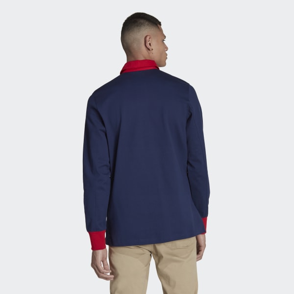 Bla Spania Lifestyler Long Sleeve Poloskjorte KFT25