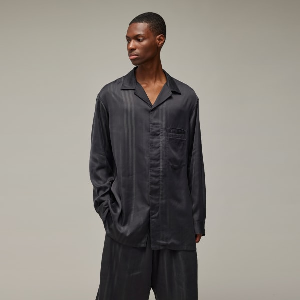 Black Y-3 3-Stripes Shirt