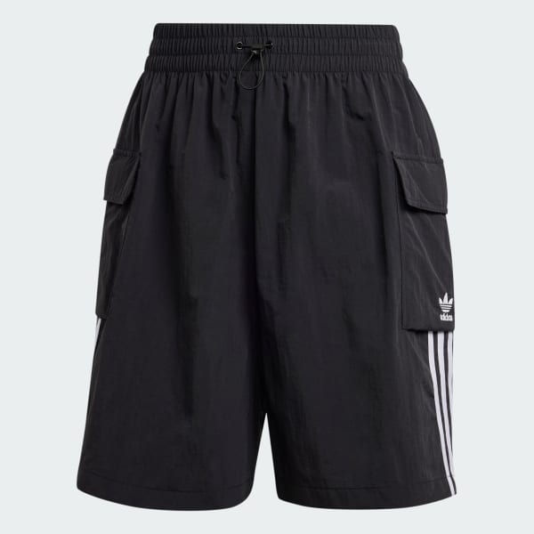 Nero Short adicolor Cargo