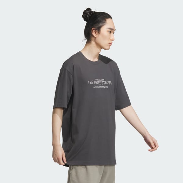 グレー バービージ 半袖Tシャツ