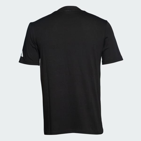 Black Cotton Pocket Tee