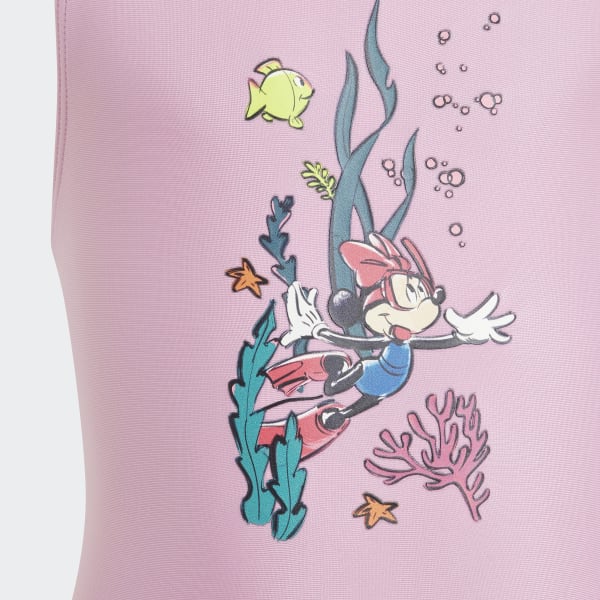 Rozowy Strój do pływania Disney Minnie Underwater Adventures