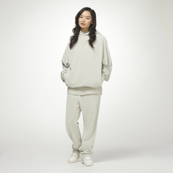 Gron adidas Basketball Velour Hoodie