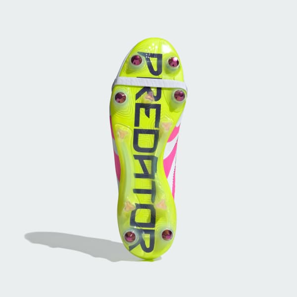 Blanco Botines Predator Elite Fold-Over Terreno Blando