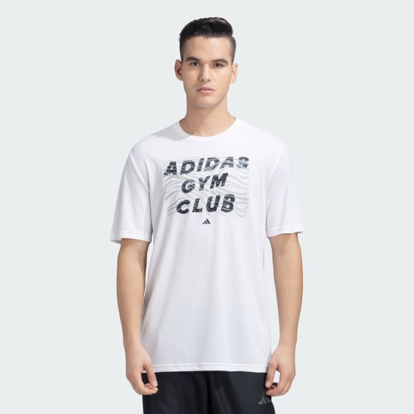 White HIIT GRAPHICS TEE