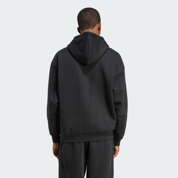 Black Adicolor Baggy Fit Hoodie