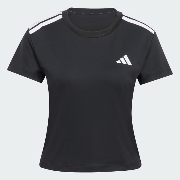 Black Hyperglam 3-Stripes T-Shirt