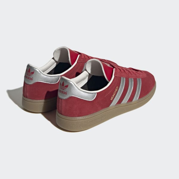 adidas Munchen Shoes - Red | Men's Lifestyle | adidas US