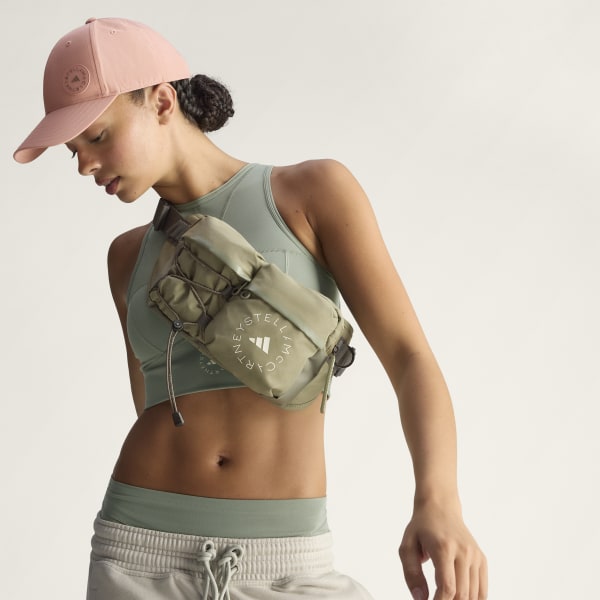 アディダス　STELLA McCARTNEY ブラック ボディバッグ adidas by Stella McCartney バムバッグ - ブラック
