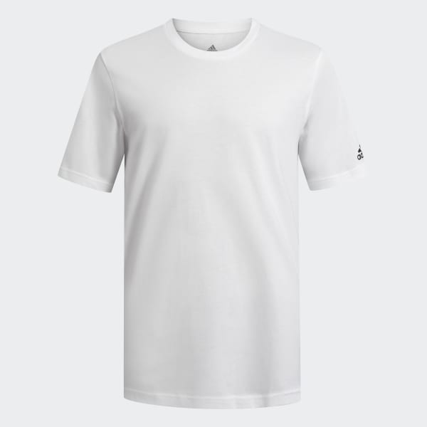 สีขาว เสื้อยืดพิมพ์ลาย Athletics