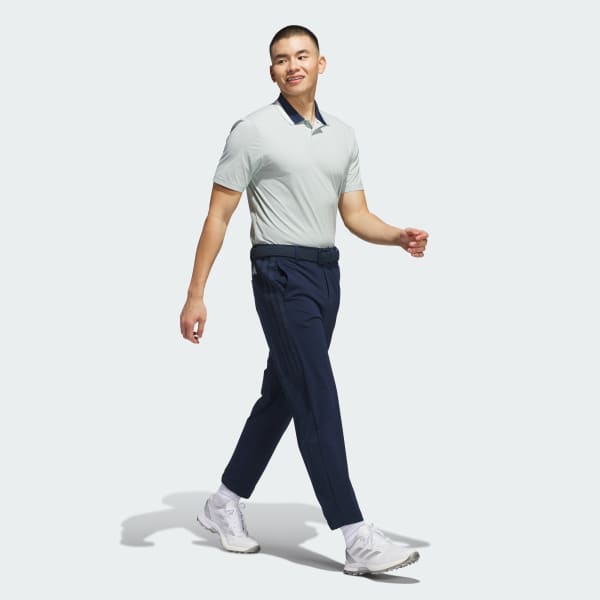 グレー 【ゴルフ】ビヨンド ザ コース ツイストニット ツーボタン 半袖ポロ