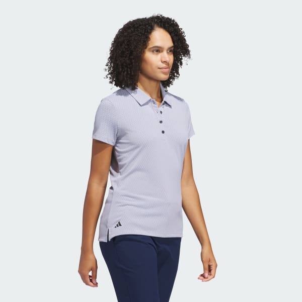 White Ultimate365 Mélange Polo Shirt