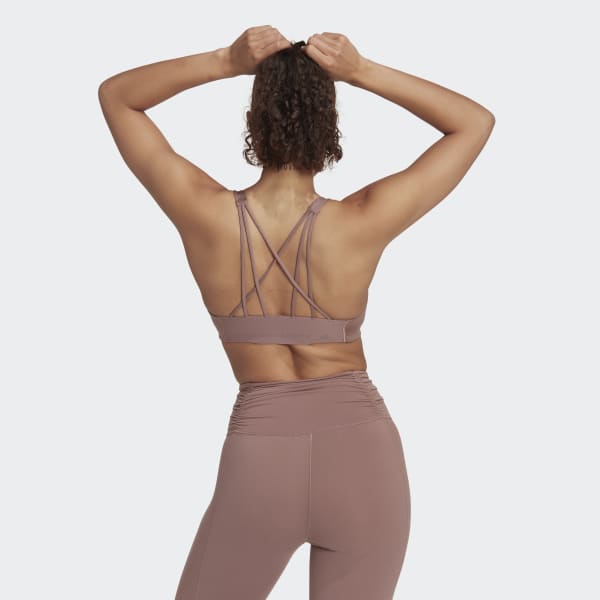 fialová Športová podprsenka CoreFlow Medium-Support