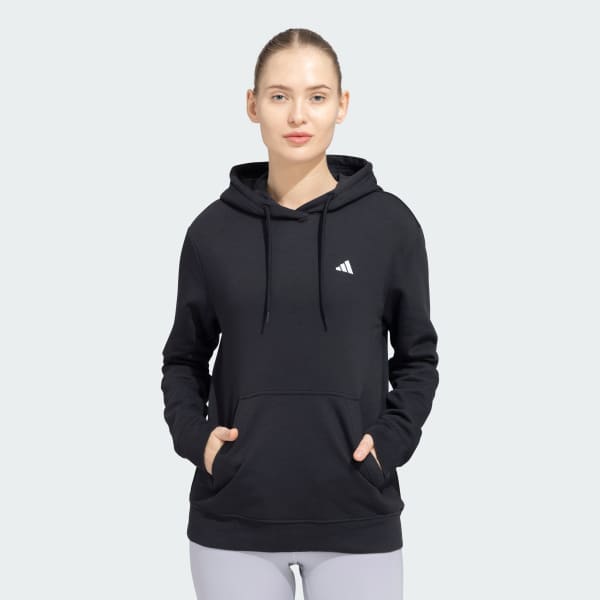 adidas Full Sleeves Hoodie Black adidas India