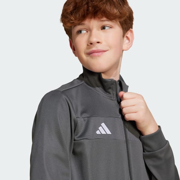 adidas Tiro 25 Essentials Training Jacket Kids - Grey | Free
