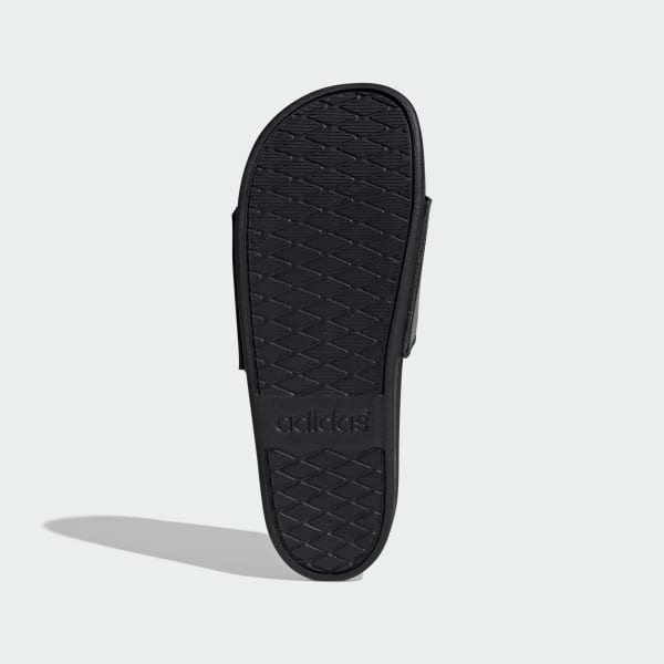 adidas Adilette Comfort Slides - Black | Free Shipping with