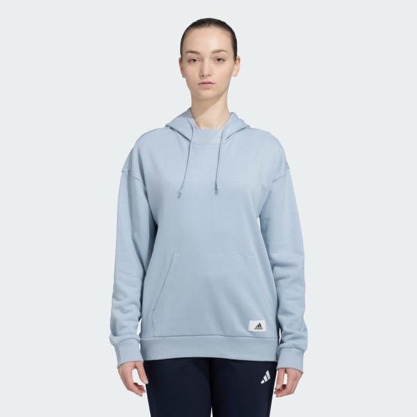 adidas LONG SLEEVE HOODIE Blue adidas India