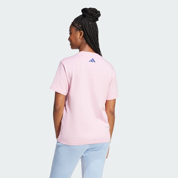 Rosado Polo Tech llustrate Estampado