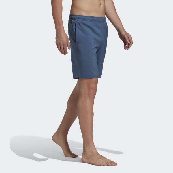 Blu Short da nuoto Classic-Length Solid