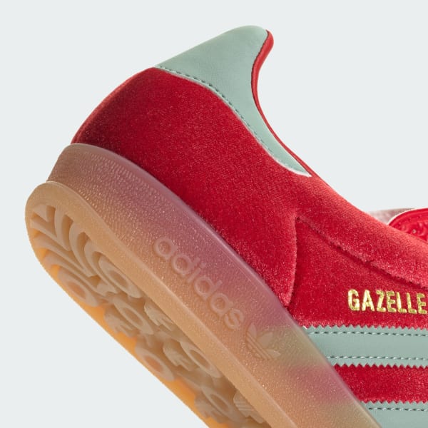 Tênis Gazelle Indoor - Vermelho adidas | adidas Brasil