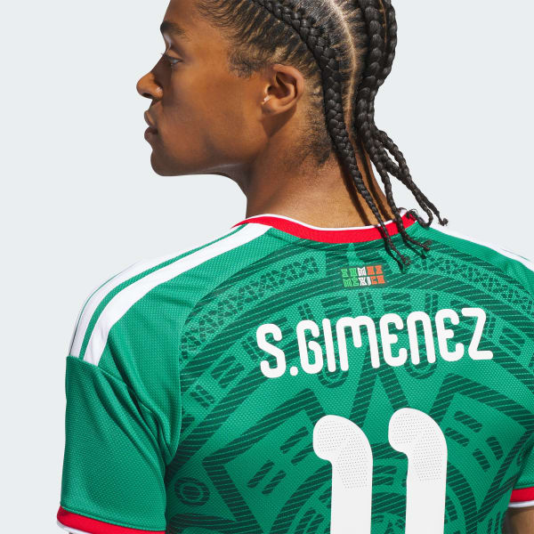 【希少】パラメヒコ　PARA MEXICO 26.5 2026-27 Mexico Authentic Home Shirt Gimenez #11