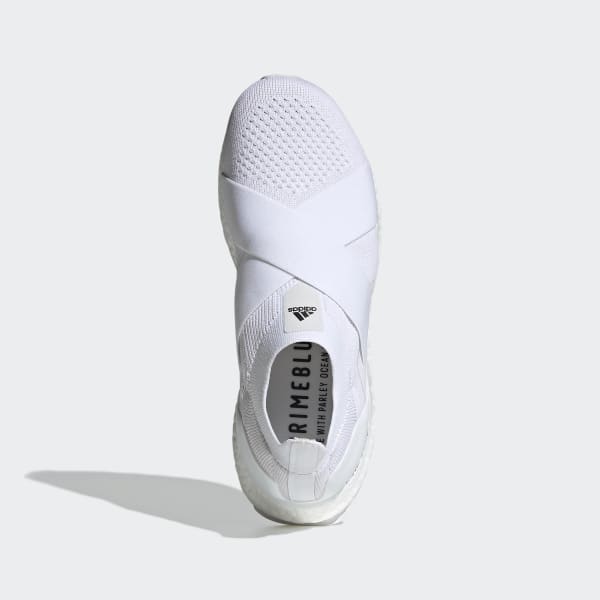 White Ultraboost Slip-On DNA Shoes LSP19
