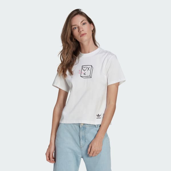 Blanco Polo adidas Originals x André Saraiva