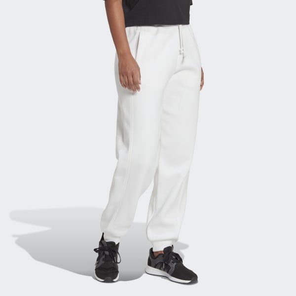 adidas ALL SZN Fleece Pants - White | Women's Lifestyle | adidas US