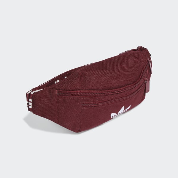 Burgundy adidas fanny pack sale