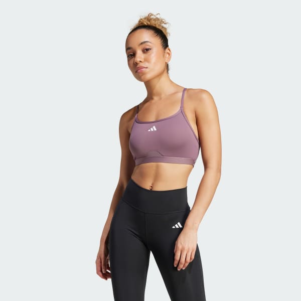 Purple Aeroreact Training Light-Support Bra