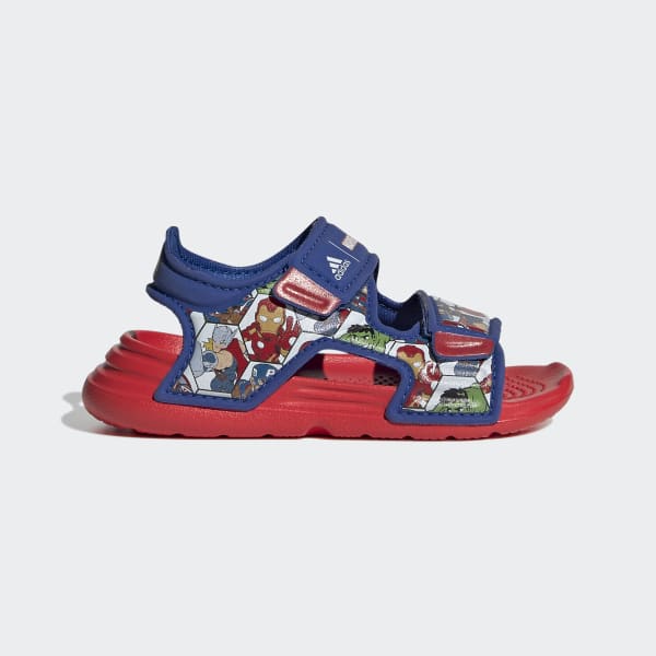 cervená adidas x Marvel AltaSwim Super Hero Adventures Sandals LUQ79