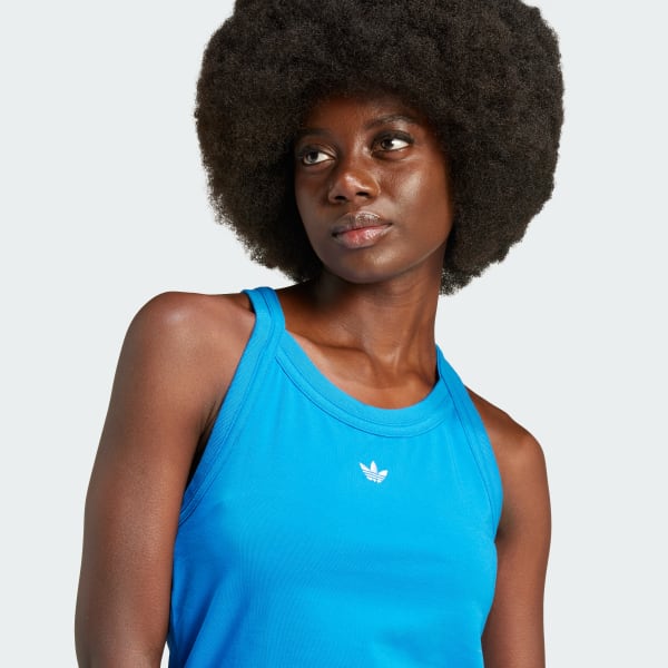 Blue adidas tank top new arrivals