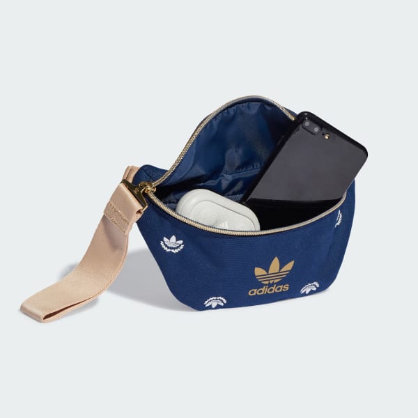 Adidas bum bag blue sales