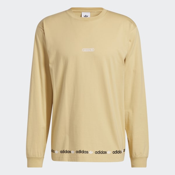 Adidas linear long sleeve t-shirt store