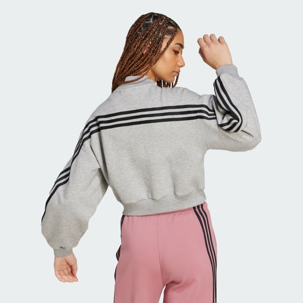 adidas Future Icons 3 Stripes Bomber Jacket Grey adidas Singapore
