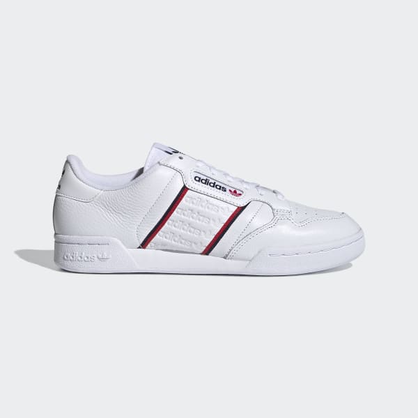 adidas Continental 80 Shoes - White 