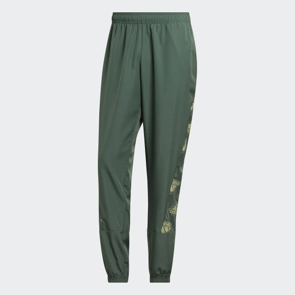 zelená Sportovní souprava Woven Allover Print UV642