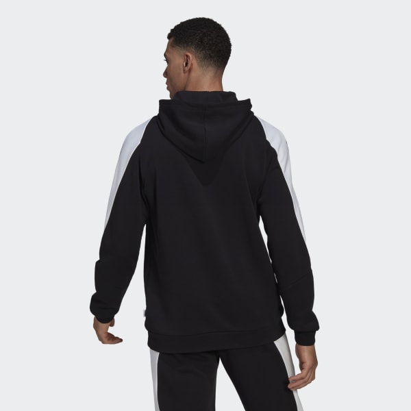 Preto Camisola com Capuz Badge of Sport Future Icons LA464
