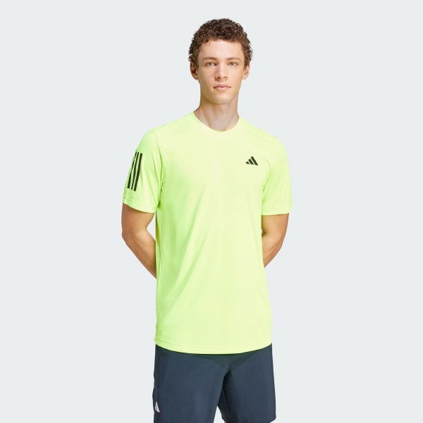 Green Club 3-Stripes Tennis Tee