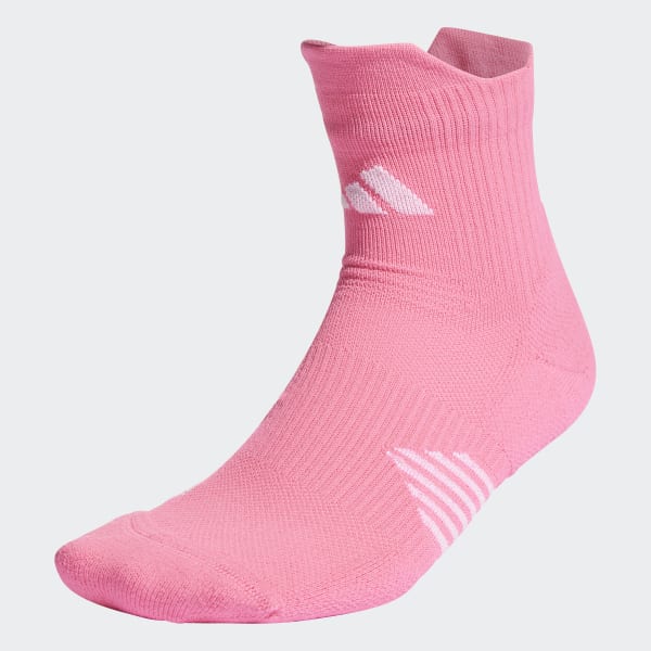 Pink adidas Running x Supernova Quarter Performance Socks