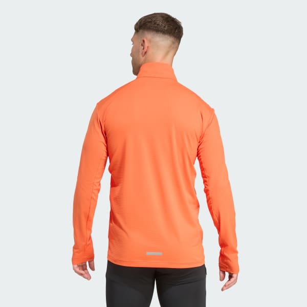 Orange Terrex Xperior Half-Zip Longsleeve