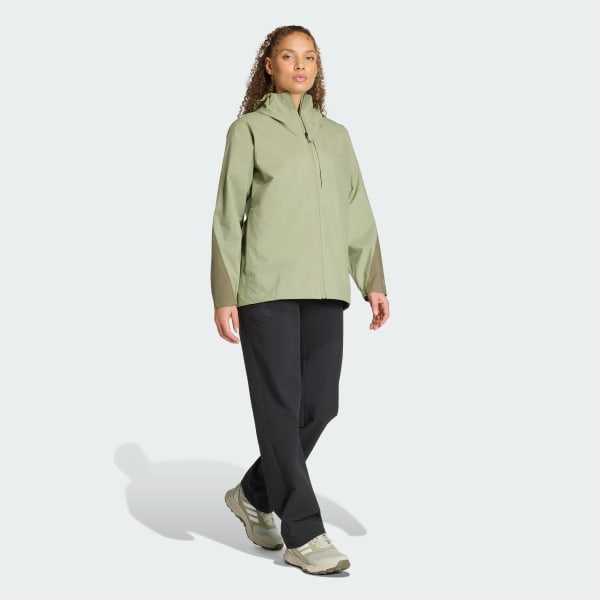 Grun Terrex Multi 2.5 Layer CLIMAPROOF Regenjacke
